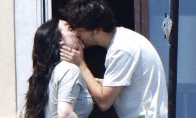 Billie Eilish and Nat Wolff Share Romantic Balcony Kiss, Confirming Relationship Rumors